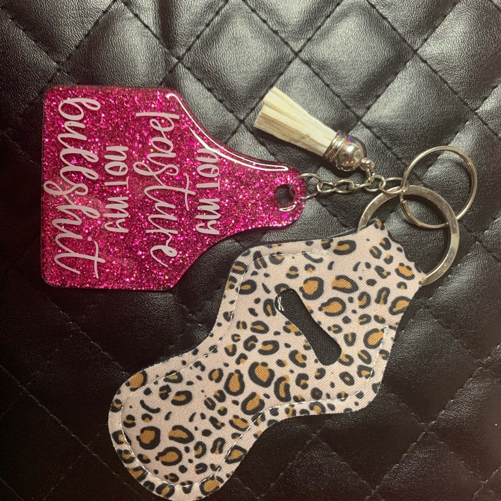 Handmade Keychain- Cattle Tag - Picture 2 of 3